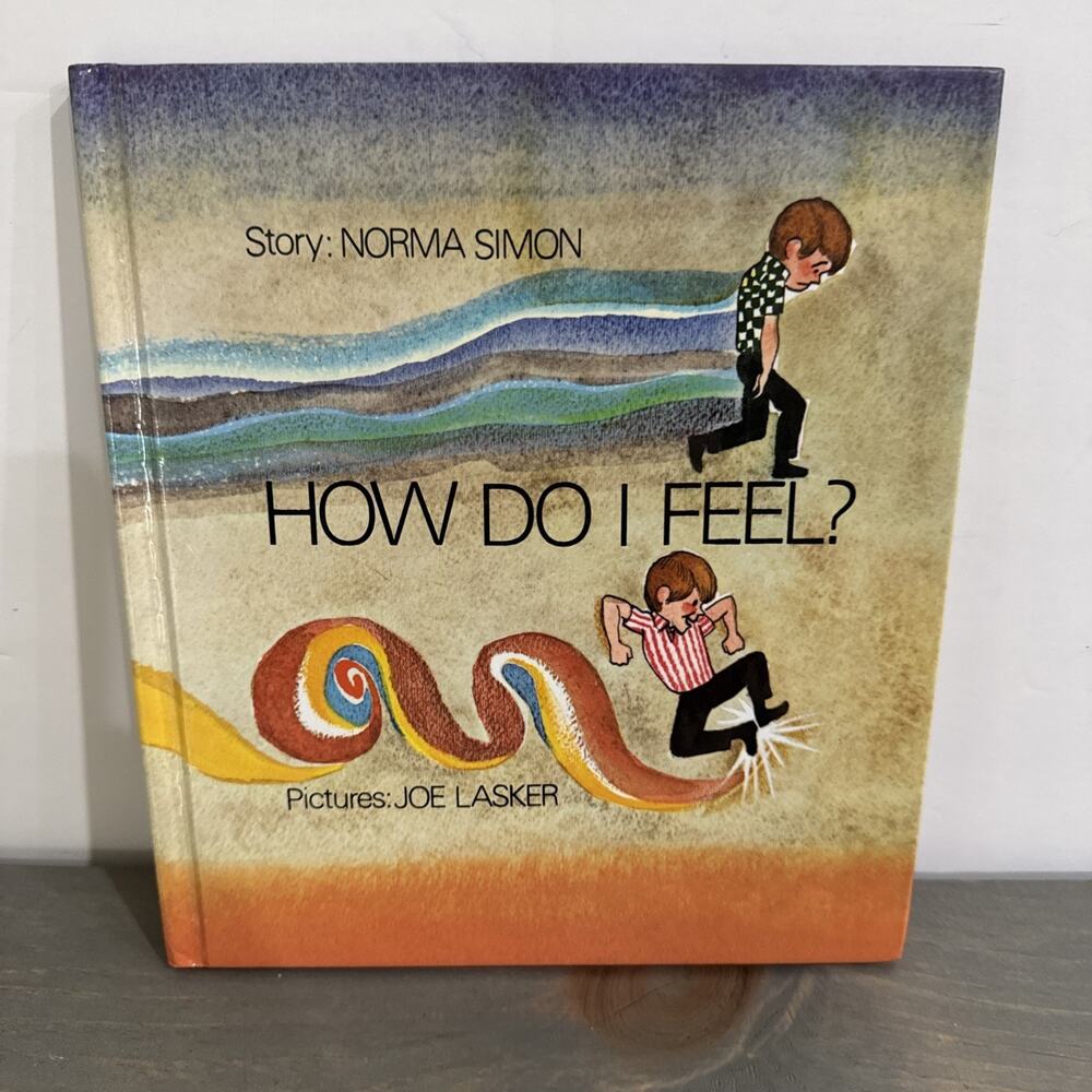 HOW DO I FEEL By Norma Simon (1970, Hardcover) Ex-Library EUC